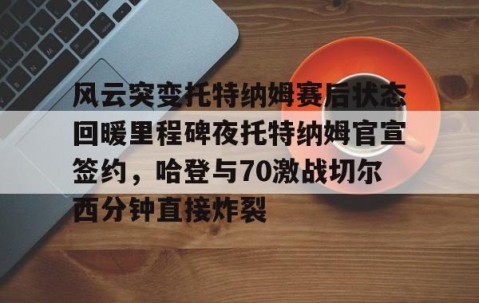 满冠体育网页入口-风云突变托特纳姆赛后状态回暖里程碑夜托特纳姆官宣签约，哈登与70激战切尔西分钟直接炸裂(托特纳姆热刺球员名单)